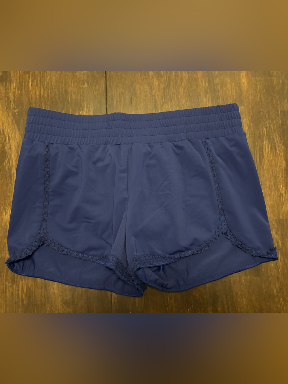 Cabana Life Navy Swim Cover-Up Shorts